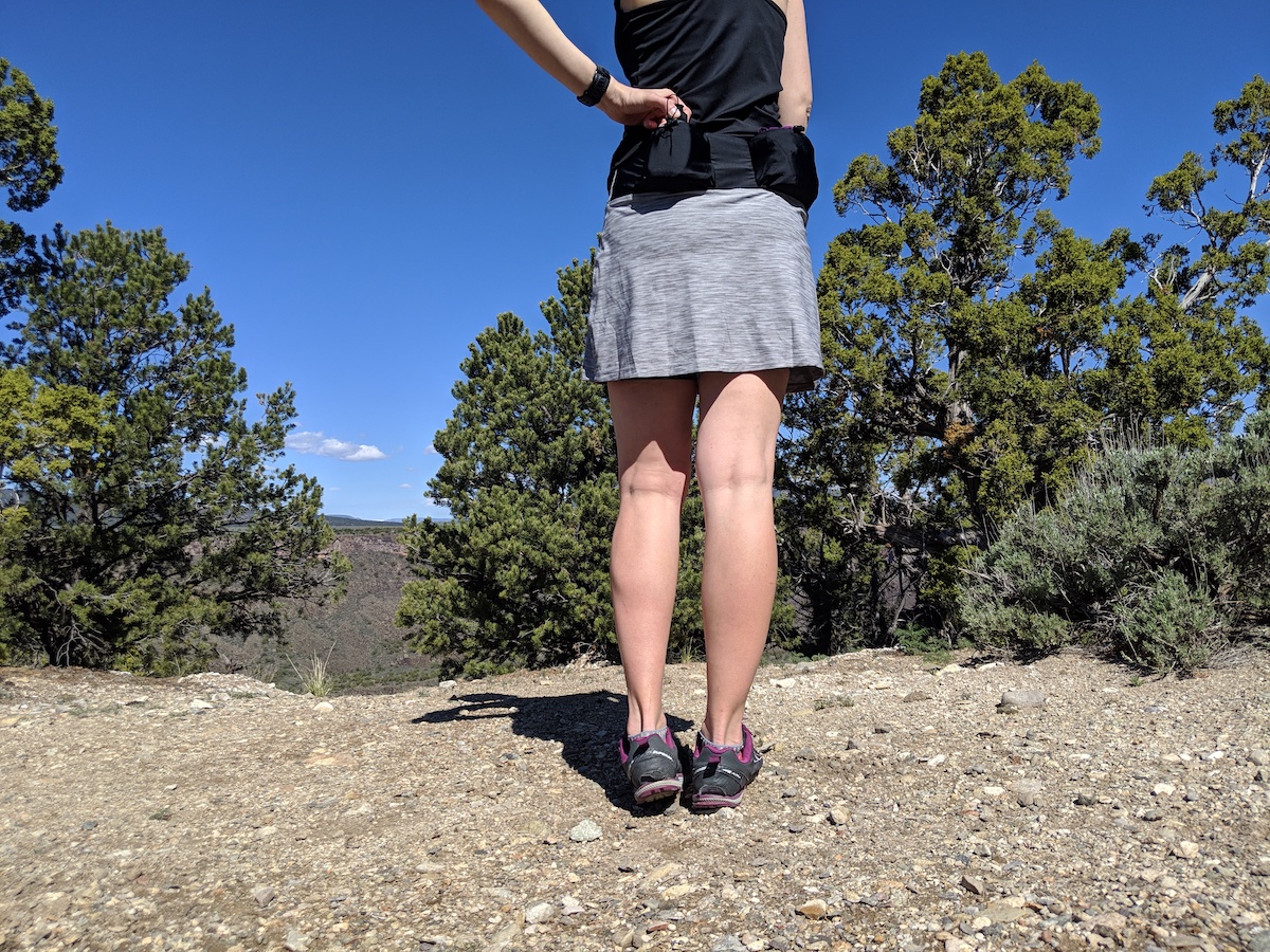 Trail store running skort