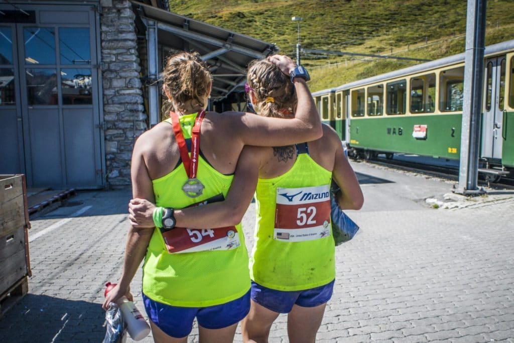 trail-sisters-embrace-after-a-race