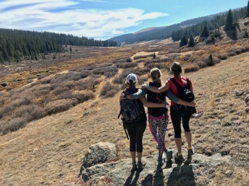 trail stewardship and sisters