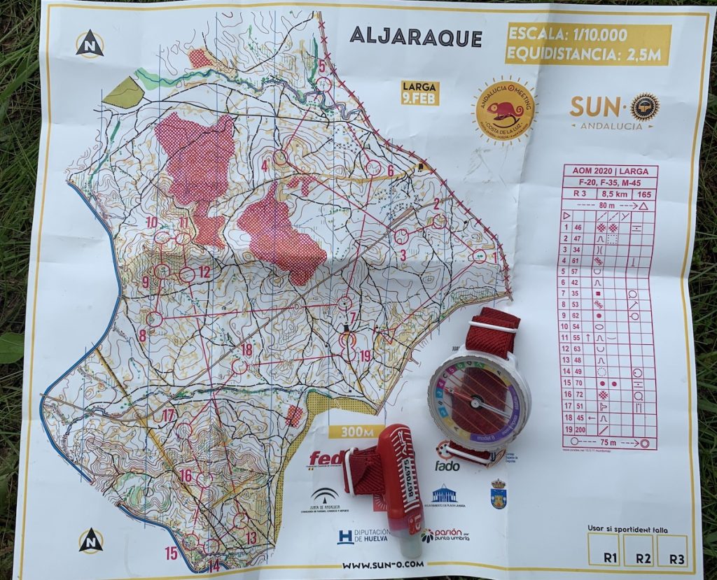 GPO Short Orienteering Map reading and compass use 